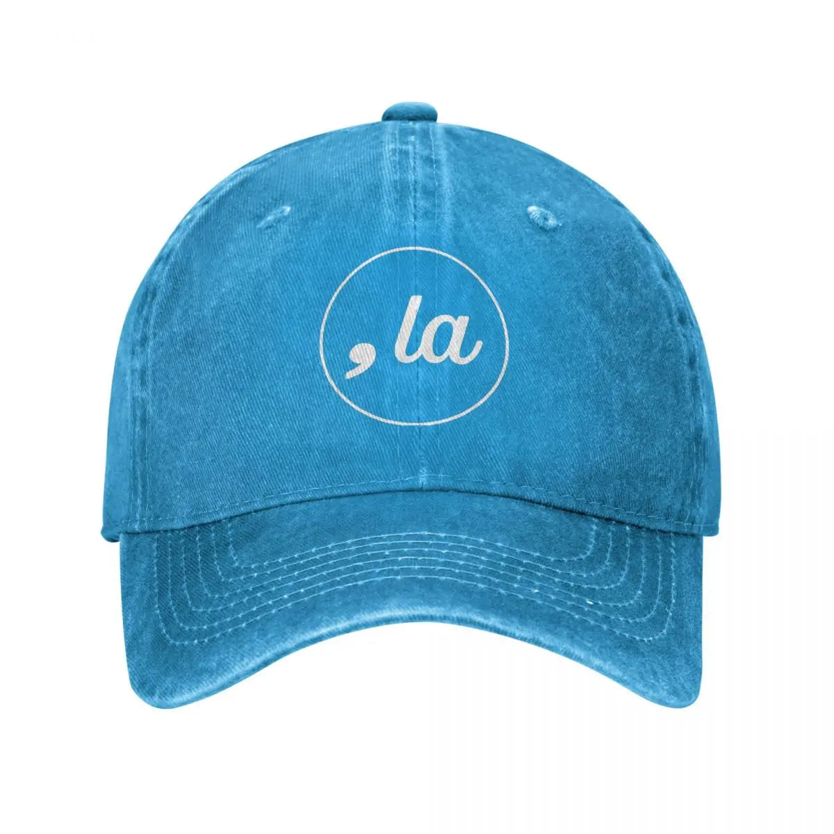 Comma La Kamala Harris 2024 Baseball Cap Men Women Distressed Denim Washed Snapback President Election Outdoor Workouts Hat